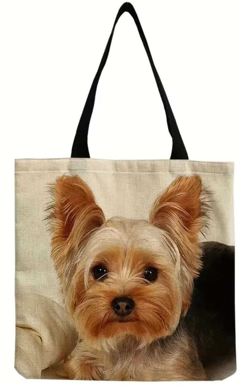 Yorkie Tote Bag